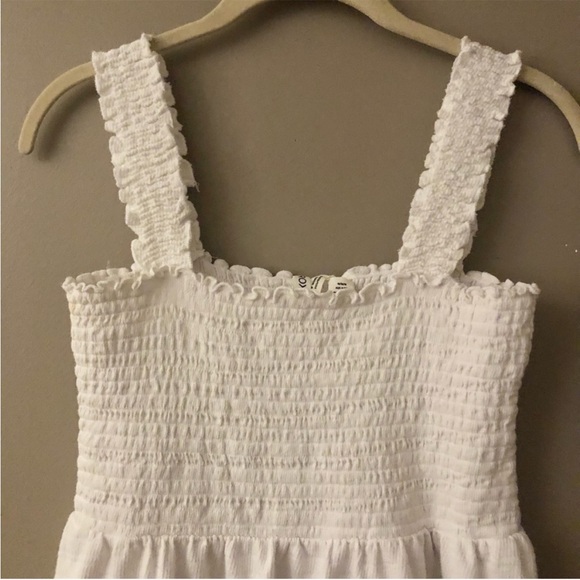 Roxy White Textured Mini Dress - Picture 8 of 12